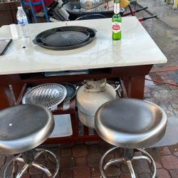 Korean Bbq Grill Table