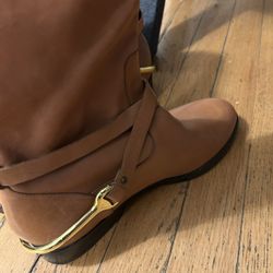 Ralph Lauren Riding Boot Tan 8.5 B