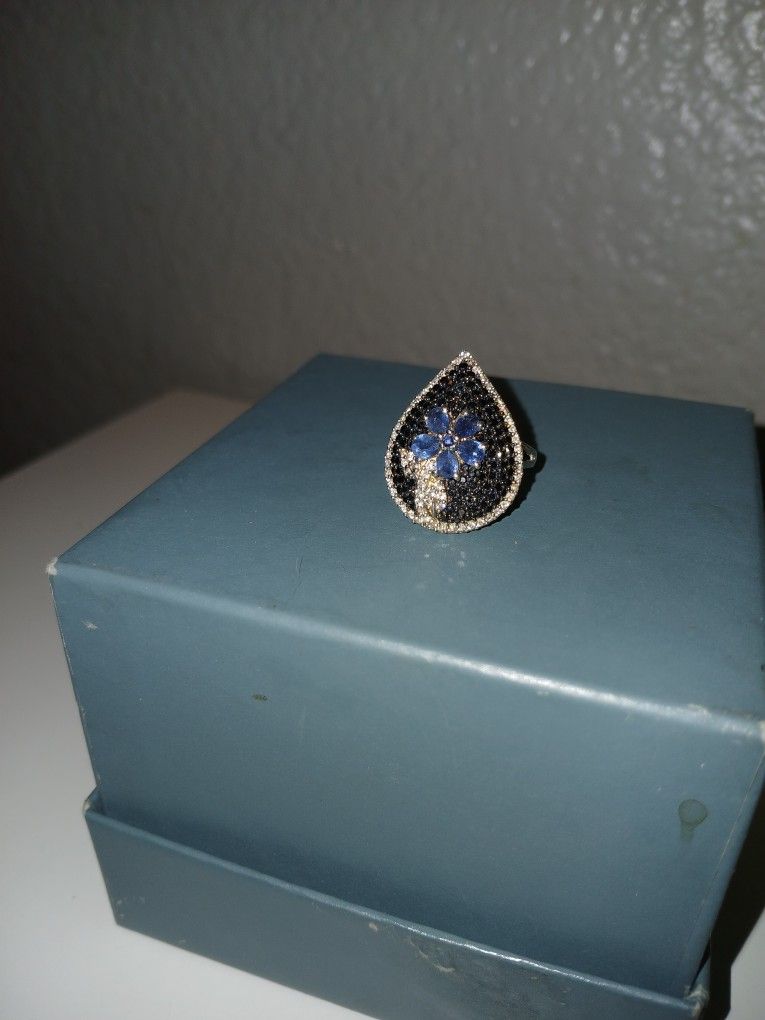 Sterling 925 Flower Ring