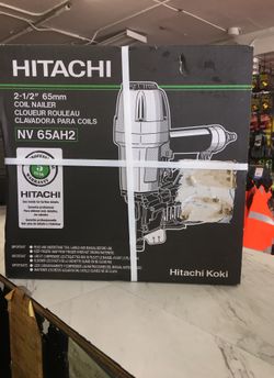 Hitachl siding nailer