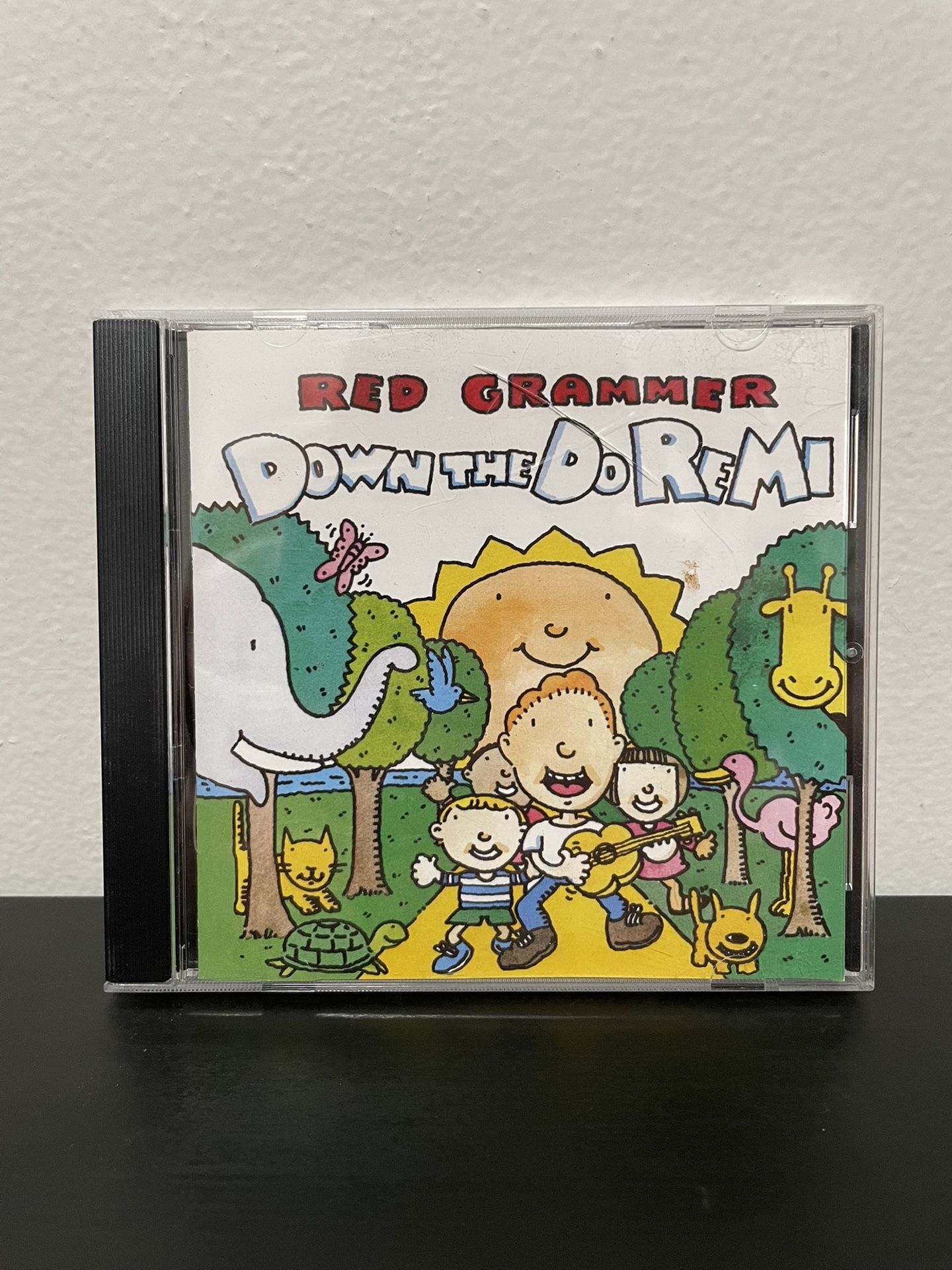 Red Grammer Down The Do Re Mi CD Album Kids Nursery Rhymes Vintage Sing 1991
