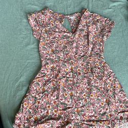 Women’s Pink Floral Romper