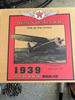 Texaco airplanes brand new inboxes $30 each