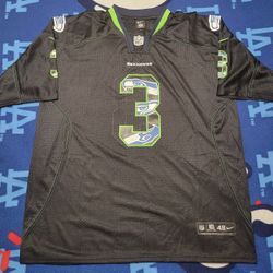Used Seattle Seahawks Russell Wilson Limited Edition Nike jersey, size 48