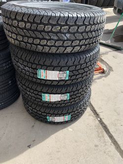 265/70/17 LT 10ply new tires