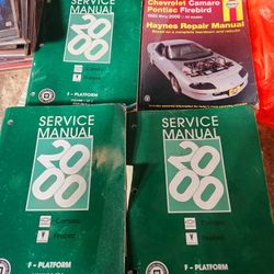 Chevy Camaro Firebird 2000 Manual