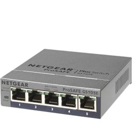 NETGEAR GS105E 5-Port Gigabit Switch