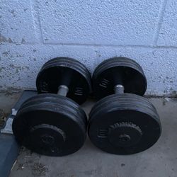 120LB Dumbbell Set