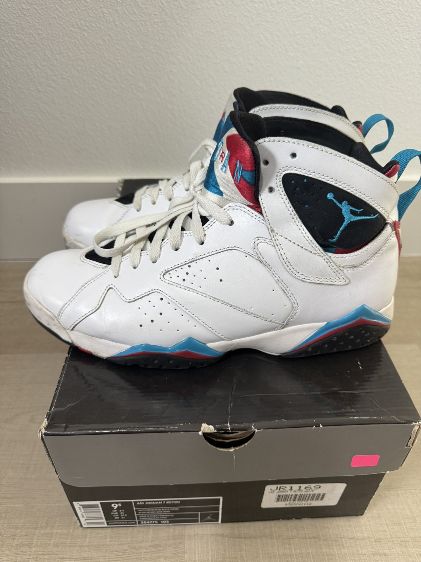Nike Air Jordan 7 Retro Orion Sz 9.5