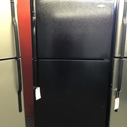 Maytag 18 Cy Ft Top And Bottom Fridge. 1 year Warranty 