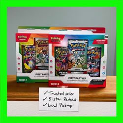 Pokemon Series 1 AND 2 🔥- First Partners TCG