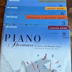 Faber Level 2A Piano Books