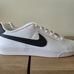 Nike Court Royale - White/Black - Men's 9