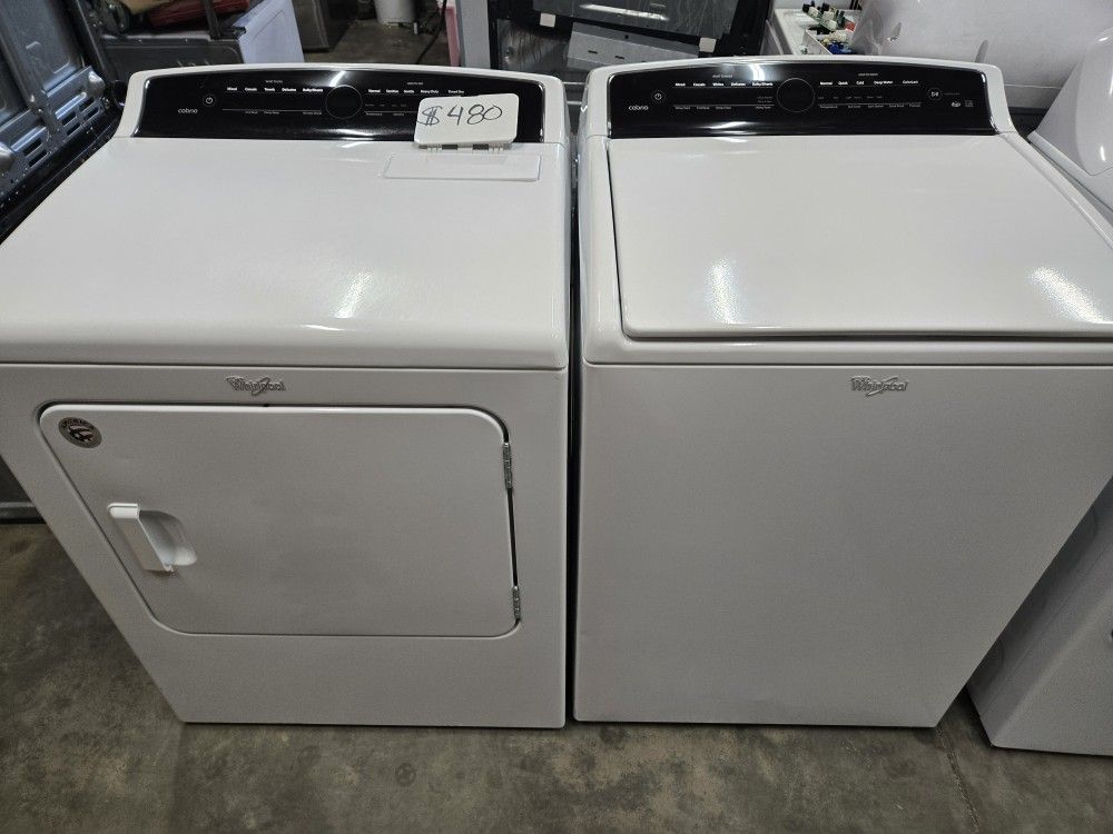 Washer And Dryer Set 