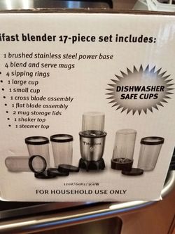 *New* Medifast 17-piece blender, mixer, chopper set still in Box Open to Offers