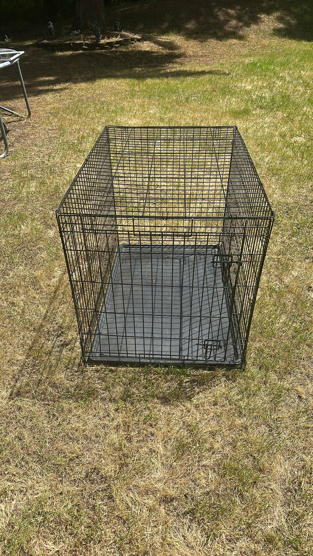 Large Metal Dog Cat Animal Crate Cage Pen
