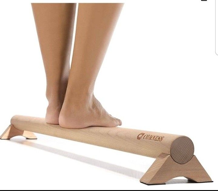 40 Inch Beech Wood Balance Beam for Home Use - pEnhance Balance,