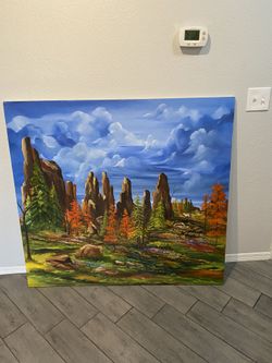 Oil painting on canvas