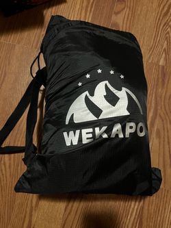 WEKAPO Portable Inflatable Lounger Water Proof Black Inflatable Lounger