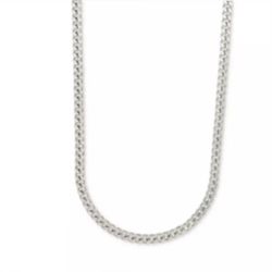 R.T. James Men Chain/ Necklace Silver