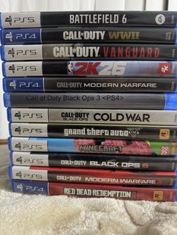 PS4/PS5 Games $20 each