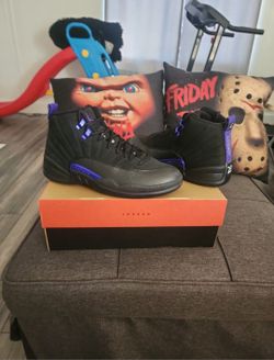 Jordan 12 Black Dark Concord 