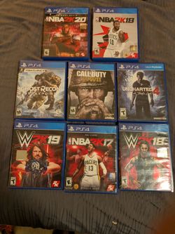 8 ps4 games