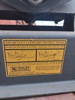 5th wheel connection hitch