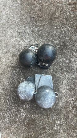 Downrigger balls 8 pounds salmon fishing trolling