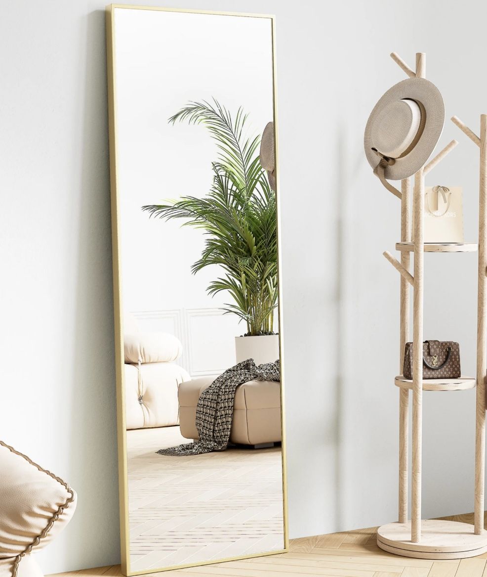 Gold Floor Length Mirror