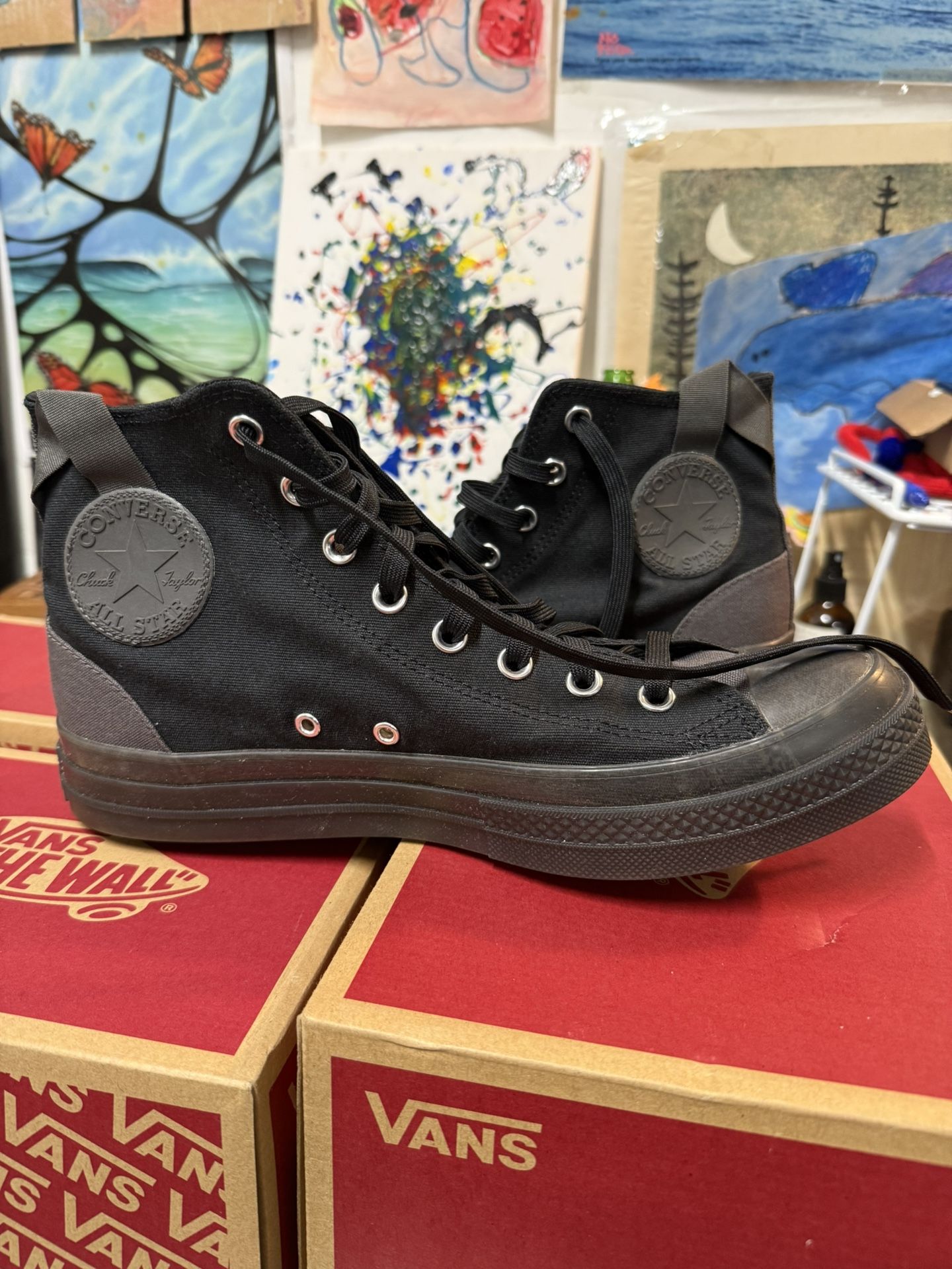 ✅ Converse Chuck Taylor All Star Hi CX Black Storm Size 11 *impossible find