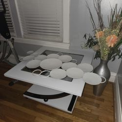 Wall Frame And Living Room Table Both 