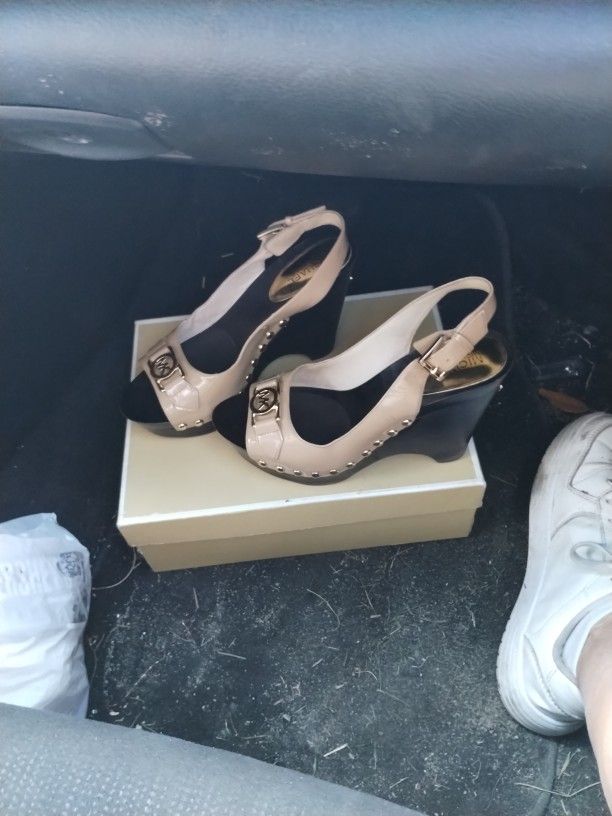 Michael Kors Charm Sling Heels