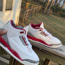 Jordan 3 Retro Cardinal Red