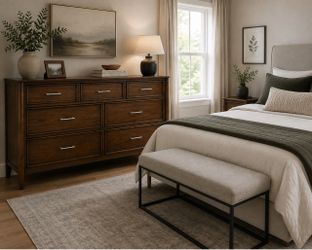 Millbrook Solid Wood Dresser – Java Brown – Great Condition (MSRP $600)
