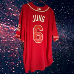 Nike Texas Rangers Josh Jung #6 2026 City Connect jersey