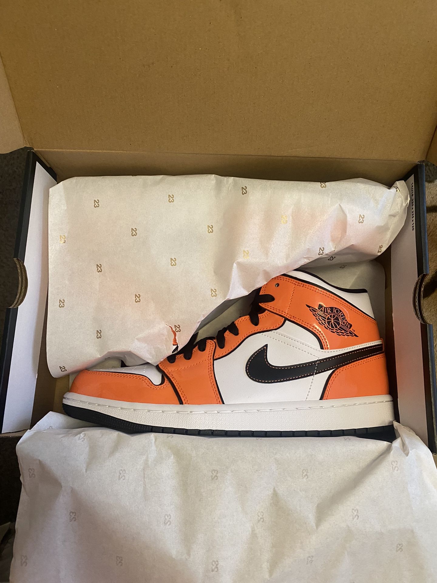 Jordan 1 Mid Turf Orange 🍊 