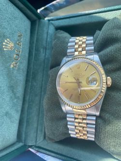 Rolex-Datejust  SS/18k Ref  # 16233