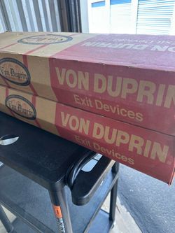 Von Duprin Exit Devices – 2 Boxes