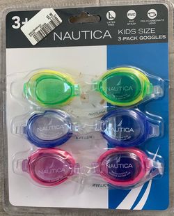 3 Pack Nautical Kid’s Swim Goggles