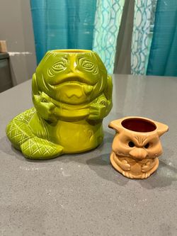Jabba & salacious crumb Star Wars ceramic cups