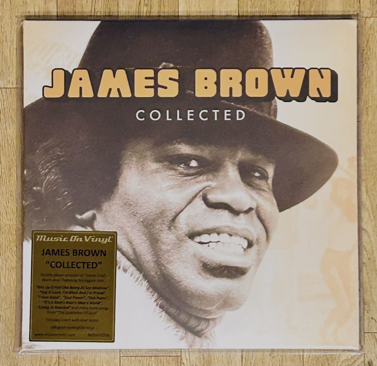 James Brown 2LP Vinyl Record 180gram - Collected - New Sealed