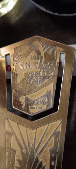 1833 To 1933 A Century Of Progress  Chicago  World's Fair