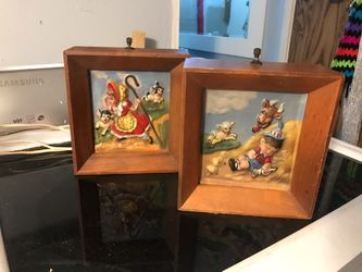 Illuminated Nursery Rhyme Light Box Frames – Set of 2