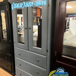 Grey Wardrobe Clóset Ropero Nuevo Closet New Wood