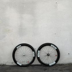 Enve Ses 4.5 700c Tubular Track Wheelset Carbon 