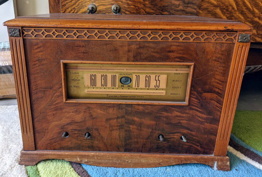 Antique Box Radio