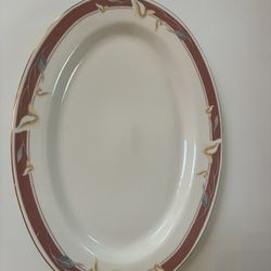 Serving Platter Majesty Collection Taupe Fantasy