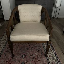 2 Vintage Mid-Century Modern Accent Chairs