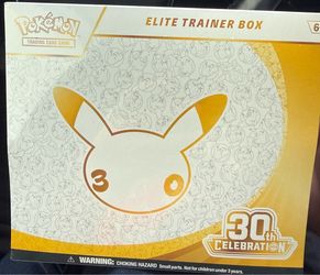Pokémon 30th anniversary ETB